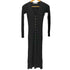 ザラ ZARA Rib Knit Dress 化繊 リブニット ドレス ワンピース レディース import:S