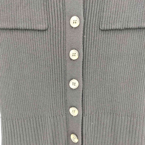 ザラ ZARA Rib Knit Dress 化繊 リブニット ドレス ワンピース レディース import:S