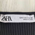 ザラ ZARA Rib Knit Dress 化繊 リブニット ドレス ワンピース レディース import:S