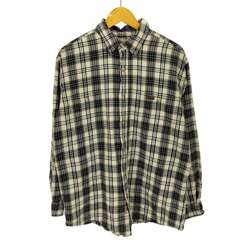 カーハート Carhartt 00S ボタンダウン ネル シャツ メンズ import:L