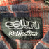 ellini COLLECTION プリント ネル シャツ メンズ