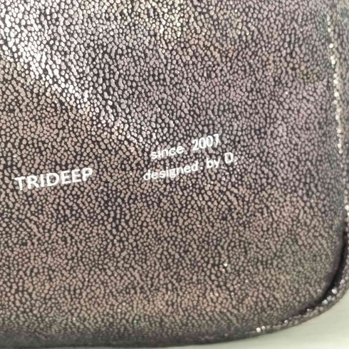 トライディープ trideep メタリックトートバッグ レディース