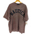 ノーティカ NAUTICA ビッグシルエット ピグメントダイ アーチロゴ ショートスリーブ Tシャツ メンズ JPN:XL