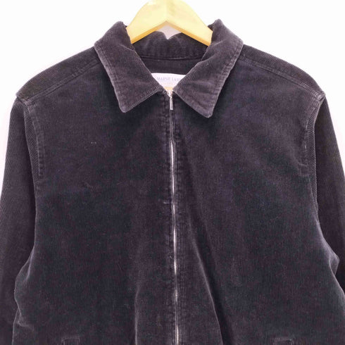 マーシュランディング MARSH LANDING 90s 細畝 ジップアップ コーデュロイジャケット メンズ import:L