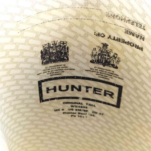 ハンター HUNTER ORIGINAL TALL レインブーツ レディース UK:4