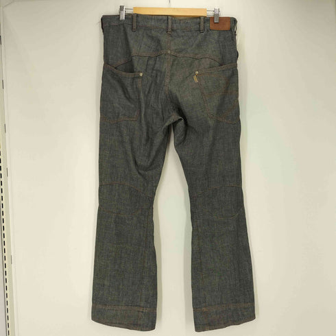 バランスウェアデザイン balanceweardesign 00s 立体裁断 Tech Combo Denim テックコンボデニム ライトオンス メンズ JPN:L