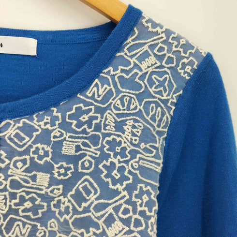 ネネット Ne-net 刺繍デザイン カーディガン レディース 2