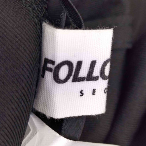 FOLLOWIN フォロウィン フラップ&ストラップデザインレイヤードスカートワイドパンツ レディース M