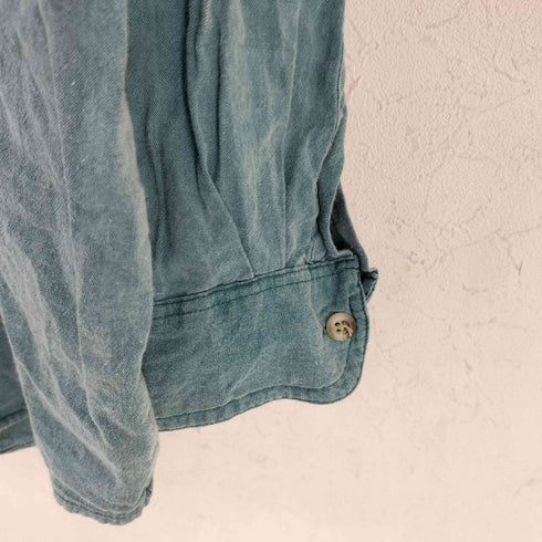 コロンビア Columbia 90s-00s メキシコ製 刺繍デザイン エルボーパッチ 長袖 ハンティング シャツ メンズ XXL
