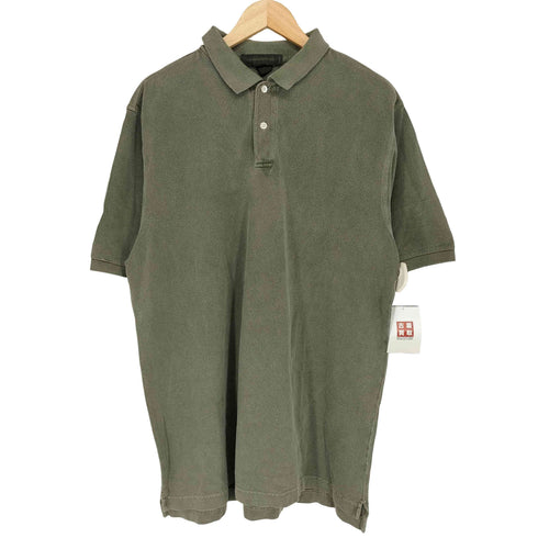 バナナリパブリック BANANA REPUBLIC 90S OLD ガーメントダイ ショートスリーブ ポロシャツ メンズ JPN:XL
