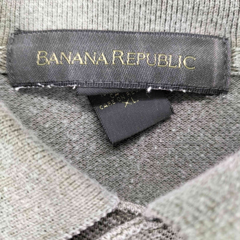 バナナリパブリック BANANA REPUBLIC 90S OLD ガーメントダイ ショートスリーブ ポロシャツ メンズ JPN:XL
