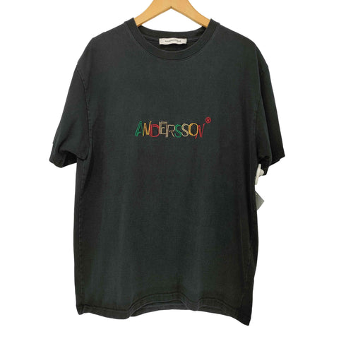 アンダースンベル Andersson Bell Washed Logo Tee ロゴ Tシャツ メンズ import:L