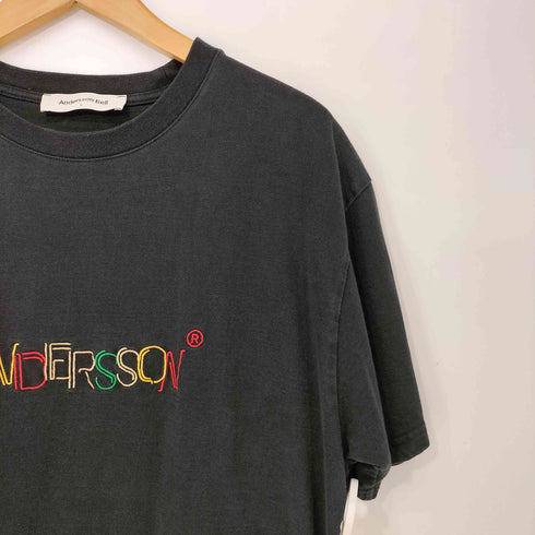 アンダースンベル Andersson Bell Washed Logo Tee ロゴ Tシャツ メンズ import:L