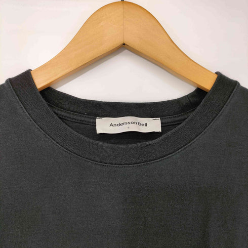 アンダースンベル Andersson Bell Washed Logo Tee ロゴ Tシャツ メンズ import:L