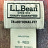 エルエルビーン L.L.Bean TRADITIONAL FIT シャモアクロス ブロック チェック シャツ メンズ import:S