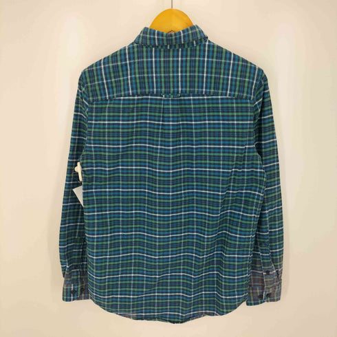 エルエルビーン L.L.Bean チェック レギュラーカラー ネル シャツ メンズ import:S