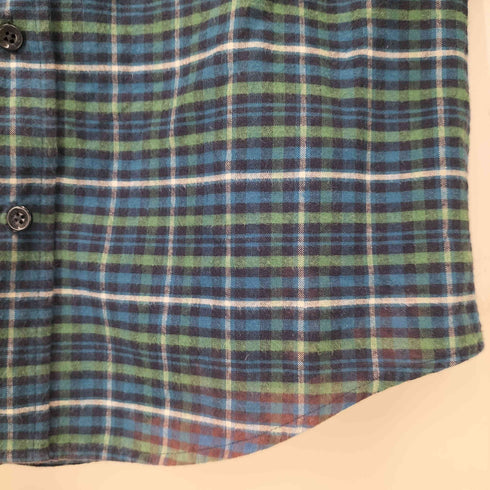 エルエルビーン L.L.Bean チェック レギュラーカラー ネル シャツ メンズ import:S