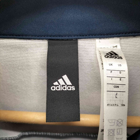 アディダス adidas マイクロボーダー ウォームアップストレートパンツ 3ストライプ ジャージセットアップ メンズ L