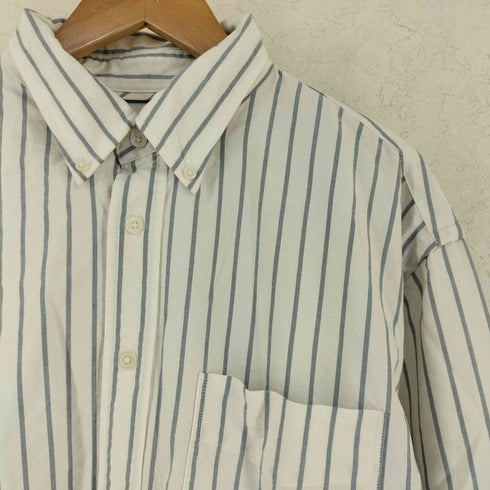 ユニクロジェイダブリューアンダーソン UNIQLO JW ANDERSON オックスフォードオーバーサイズシャツ メンズ L