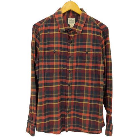 エルエルビーン L.L.Bean チェック ボタンダウン ネル シャツ メンズ import:S