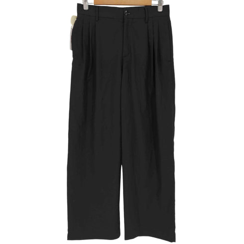 ザラ ZARA タック入り ワイドスラックス メンズ FR:38-40