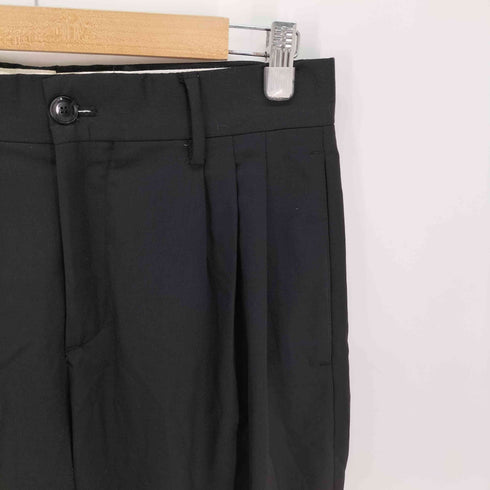 ザラ ZARA タック入り ワイドスラックス メンズ FR:38-40