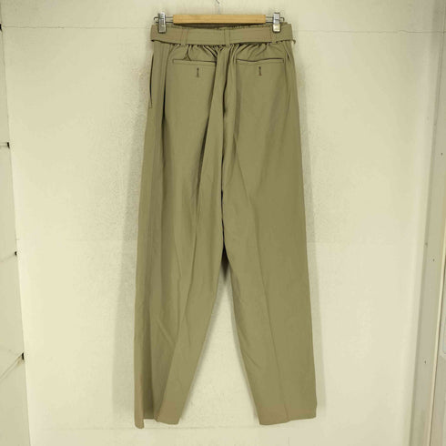 イッセイミヤケ ISSEY MIYAKE 92ss ベルテッド ツータックスラックス メンズ S-M