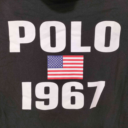 ポロラルフローレン POLO RALPH LAUREN ビッグポニー 星条旗 プルオーバー パーカー メンズ import:S
