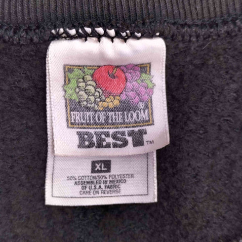 フルーツオブザルーム FRUIT OF THE LOOM 90S NBA CHICAGO BULLS フロントプリント スウェット メンズ JPN:XL