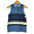 ラコステ LACOSTE マルチボーダー ノースリーブ ポロシャツ レディース EUR:42