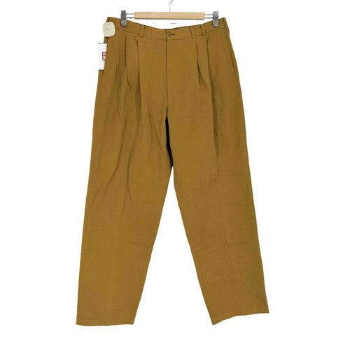 パパス papas ツータックワイドスラックス メンズ LL