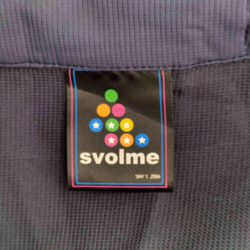スボルメ svolme ドットプリント ジップアップパーカー メンズ JPN:L