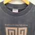 オニータ ONEITA 90~00S PORTLAND ART MUSEUM 長袖 Tシャツ メンズ import:L