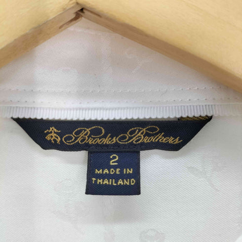 ブルックスブラザーズ BROOKS BROTHERS 花柄 レギュラーカラーシャツ レディース JPN:2