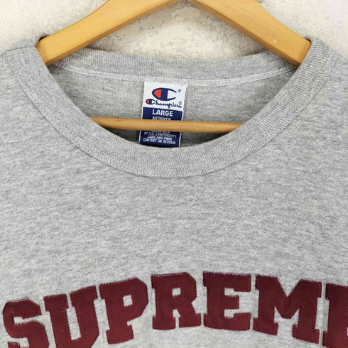 チャンピオン Champion 00s- 初期 カレッジロゴ 刺繍 クルーネック 半袖 Tシャツ メンズ L