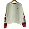ポロラルフローレン POLO RALPH LAUREN LOGO TIE-DYE FRENCH TERRY SWEATSHIRT ロゴ入りホワイトスエット レディース JPN:M