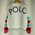 ポロラルフローレン POLO RALPH LAUREN LOGO TIE-DYE FRENCH TERRY SWEATSHIRT ロゴ入りホワイトスエット レディース JPN:M