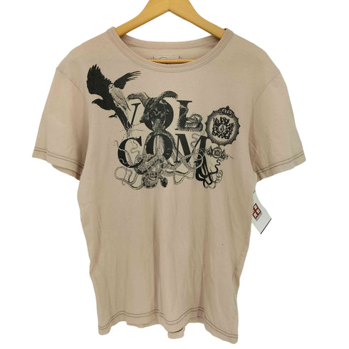 ヴォルコム VOLCOM 00s Featured Artist Michael J. Zepeda III ロゴグラフィック 半袖 Tシャツ メンズ import:M
