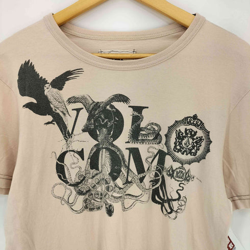 ヴォルコム VOLCOM 00s Featured Artist Michael J. Zepeda III ロゴグラフィック 半袖 Tシャツ メンズ import:M