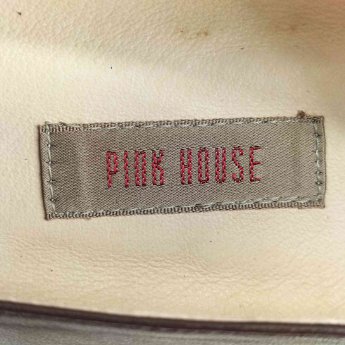 ピンクハウス PINK HOUSE 編み込み ワラチシューズ レディース LL