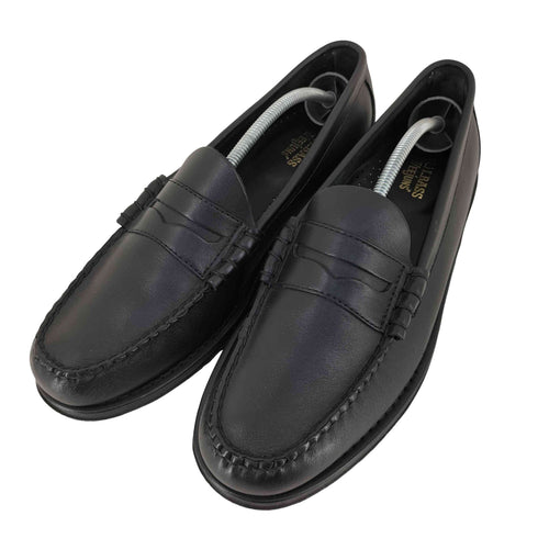 ジーエイチバス G.H.BASS Weejuns Larson Penny Loafers Soft Black Leather ペニー ローファー ソフトブラックレザー メンズ US:9