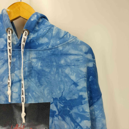 レフラー Leflah タイダイ スカル プリント プルオーバー パーカー メンズ JPN:XXL