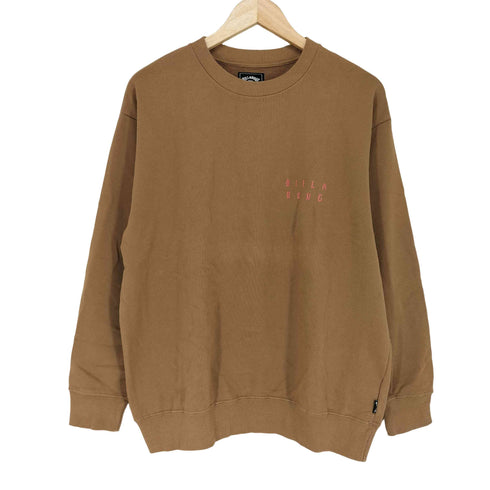ビラボン BILLABONG ロゴプリントクルーネックスウェット メンズ JPN:M