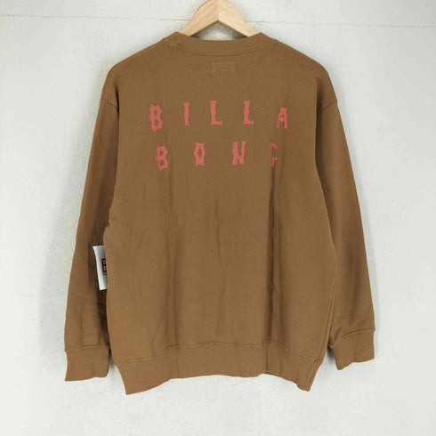 ビラボン BILLABONG ロゴプリントクルーネックスウェット メンズ JPN:M