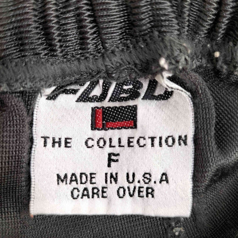 フブ FUBU 90s USA製 ロゴ刺繍 バスケショーツ メンズ FREE