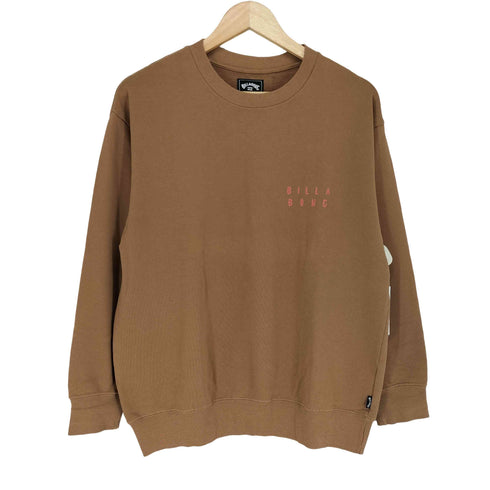 ビラボン BILLABONG ロゴプリントクルーネックスウェット メンズ JPN:S