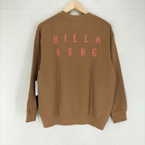 ビラボン BILLABONG ロゴプリントクルーネックスウェット メンズ JPN:S