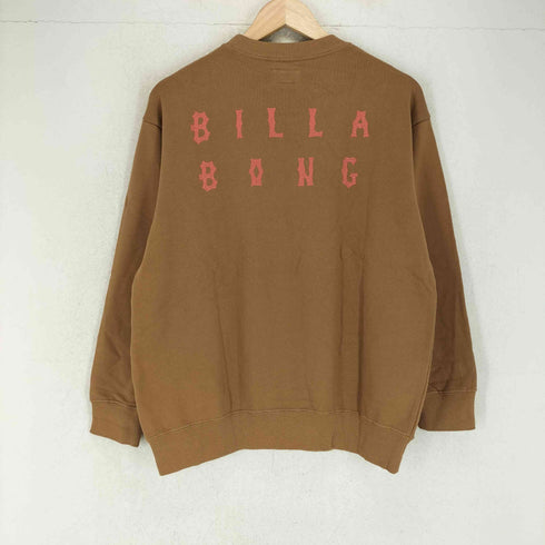 ビラボン BILLABONG ロゴプリントクルーネックスウェット メンズ JPN:M