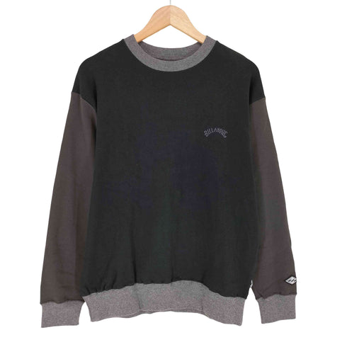ビラボン BILLABONG ツートーン ロゴ刺繍クルーネックスウェット メンズ JPN:M