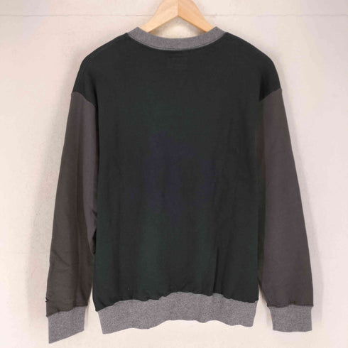 ビラボン BILLABONG ツートーン ロゴ刺繍クルーネックスウェット メンズ JPN:M